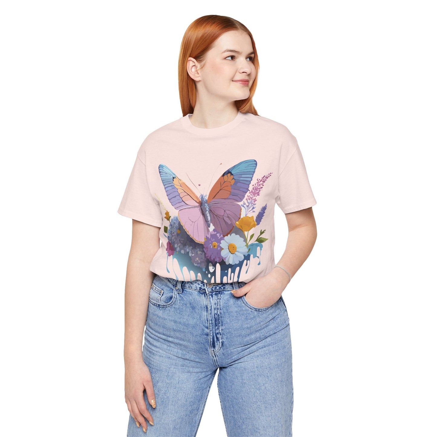 Butterfly Graphic Tee Unisex Vintage Inspired Artwork Adelpha