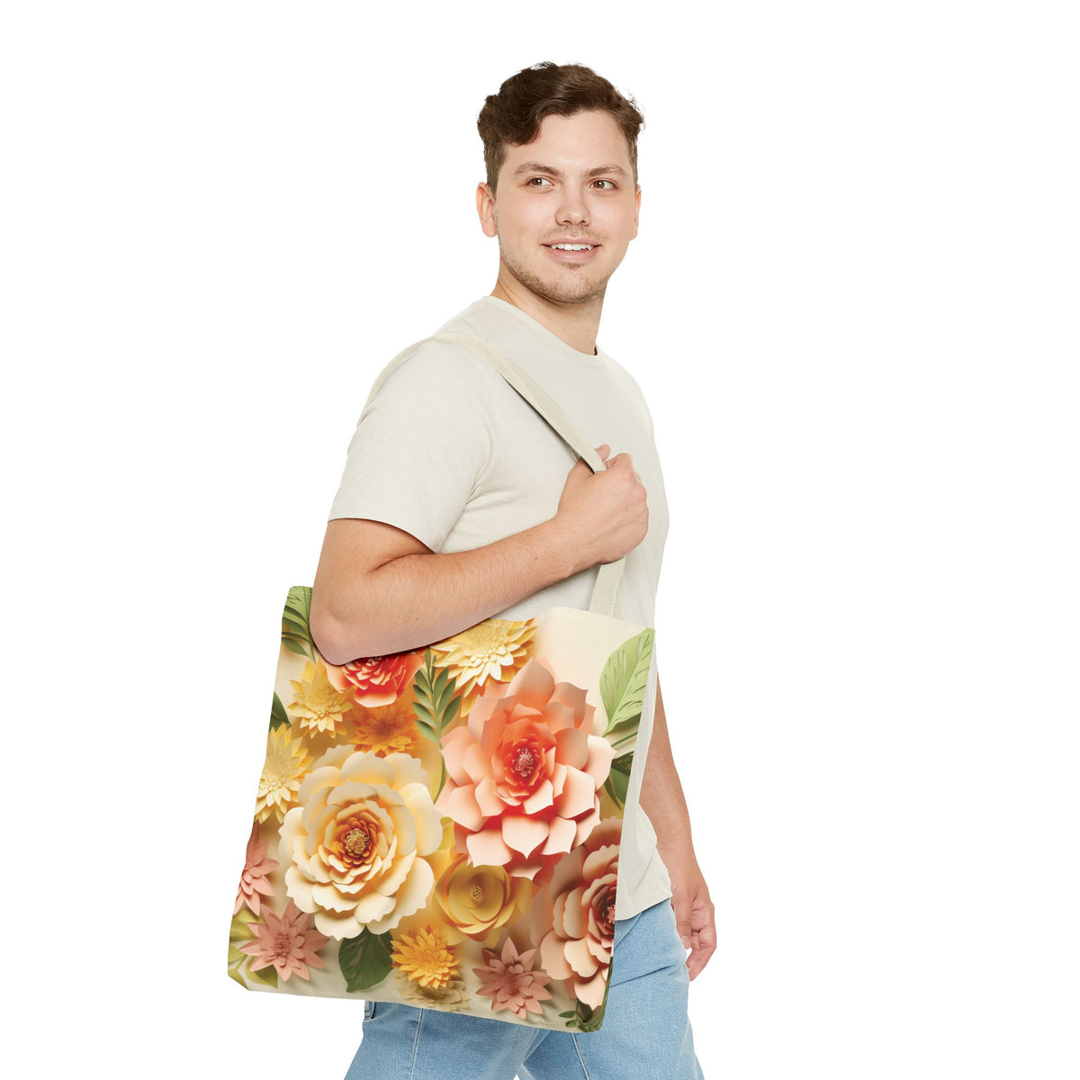 Floral Canvas Bag