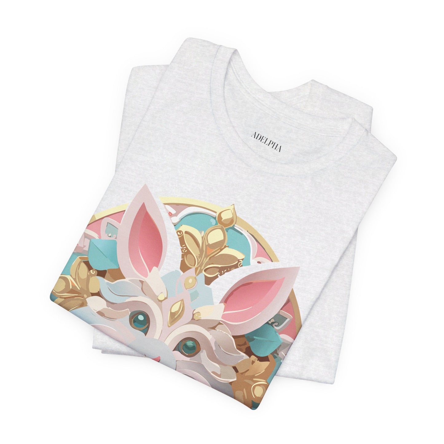 Medallion Graphic Unisex 100 Cotton Vintage Animal Medal Artwork Tee 88