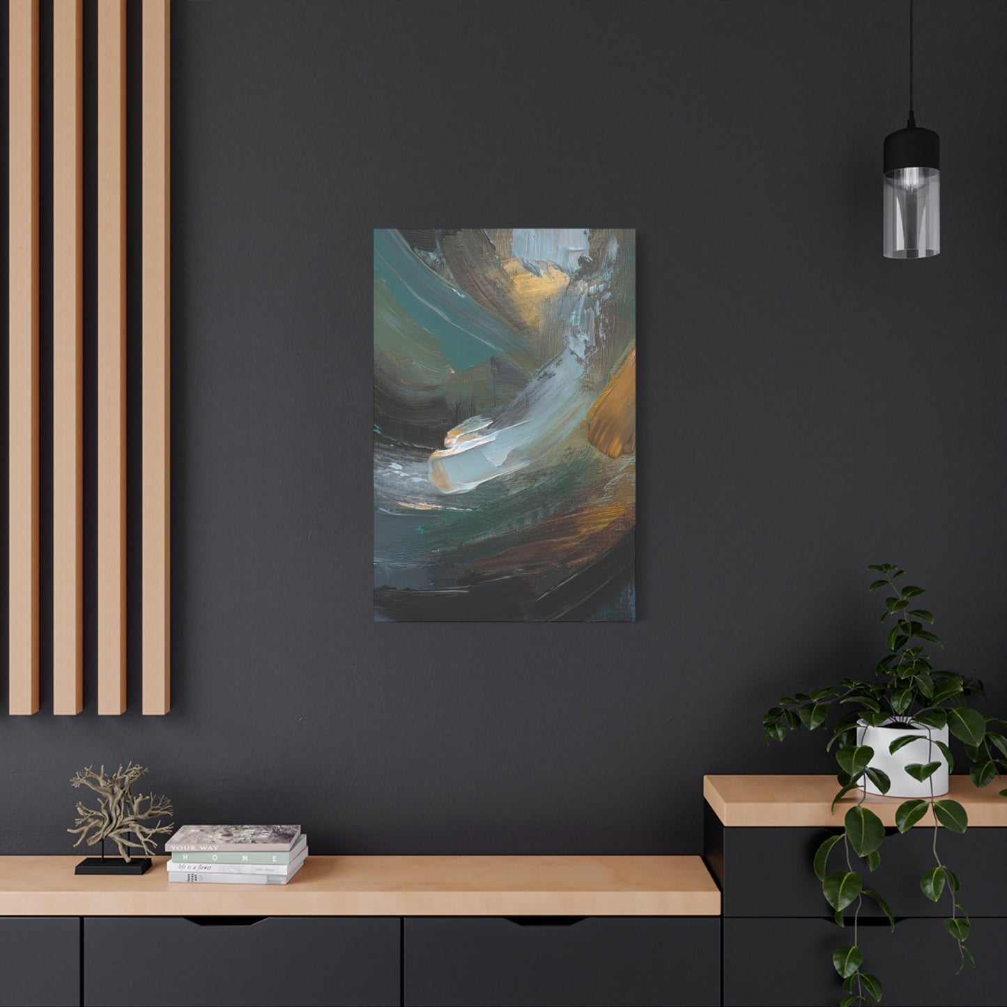 Abstract Oil Painting Print Canvas 20x24,20x30,24x30 24x32,24x36,30x40 32x48,36x48,40x60 Pine-Wood Inner Frame ABS-79
