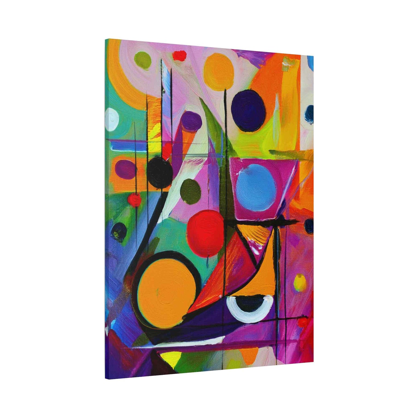 Abstract Painting Print Canvas 20x24,20x30,24x30, 24x32,24x36,30x40, 32x48,36x48,40x60 Pine-Wood Inner Frame ABS-15