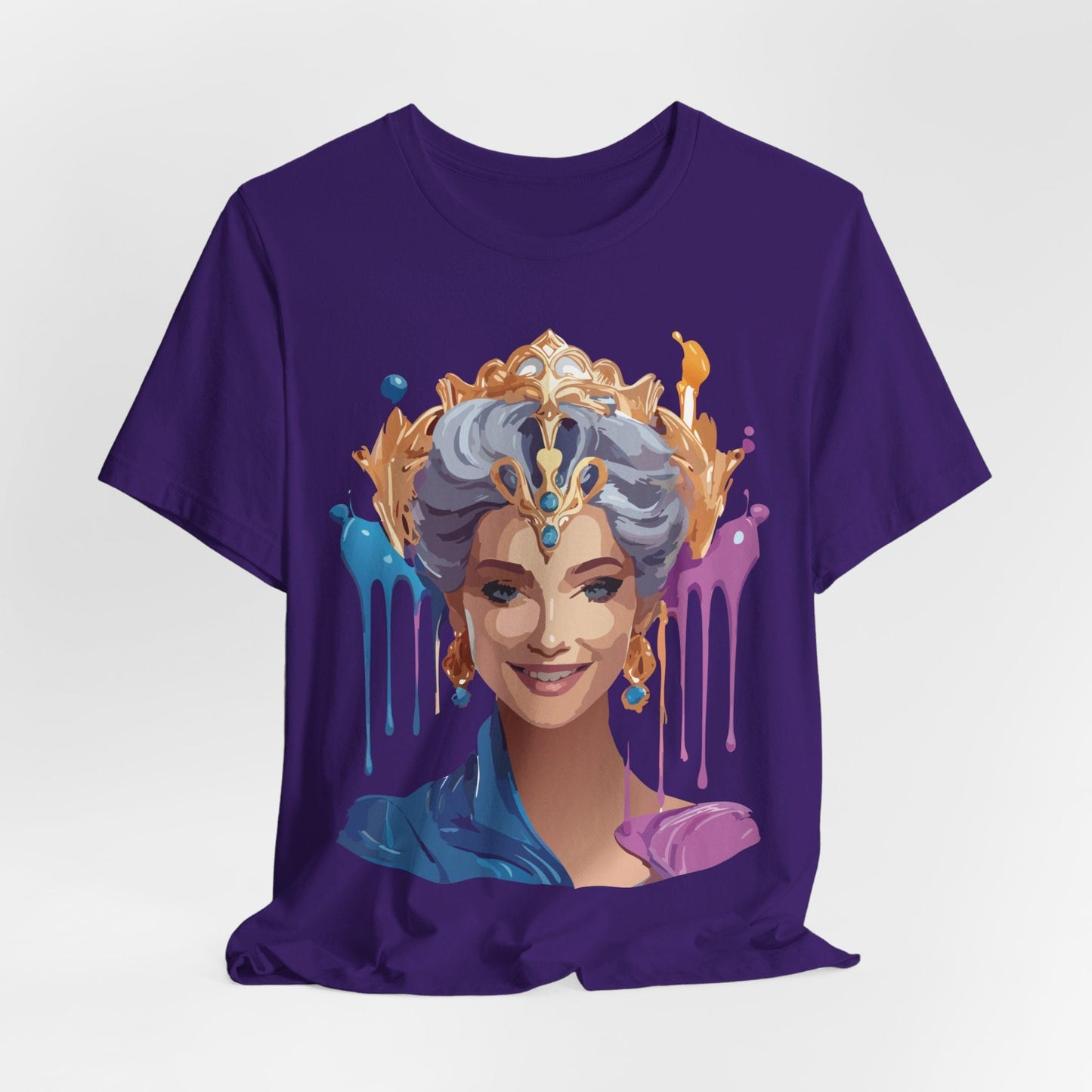 Queen Woman Portrait Graphic Unisex 100 Cotton Vintage Artwork Tee 18