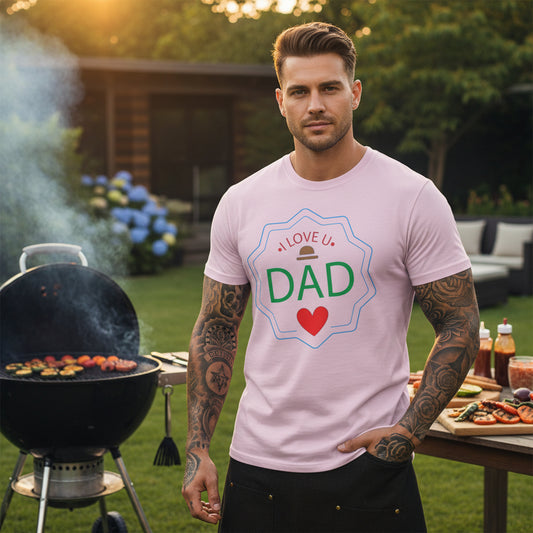 Fathers Day Graphic Garment Dyed Cotton Comfort Colors Relaxed Fit T-Shirt