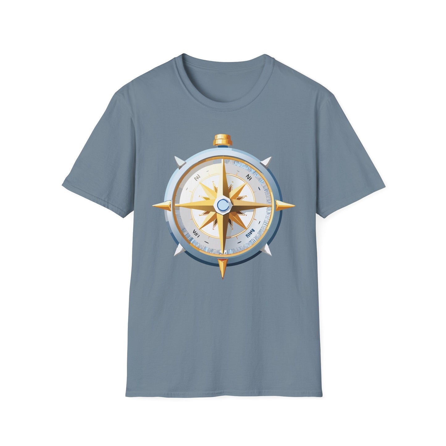 Compass Navigator Graphic Tee Unisex 100 Cotton 15
