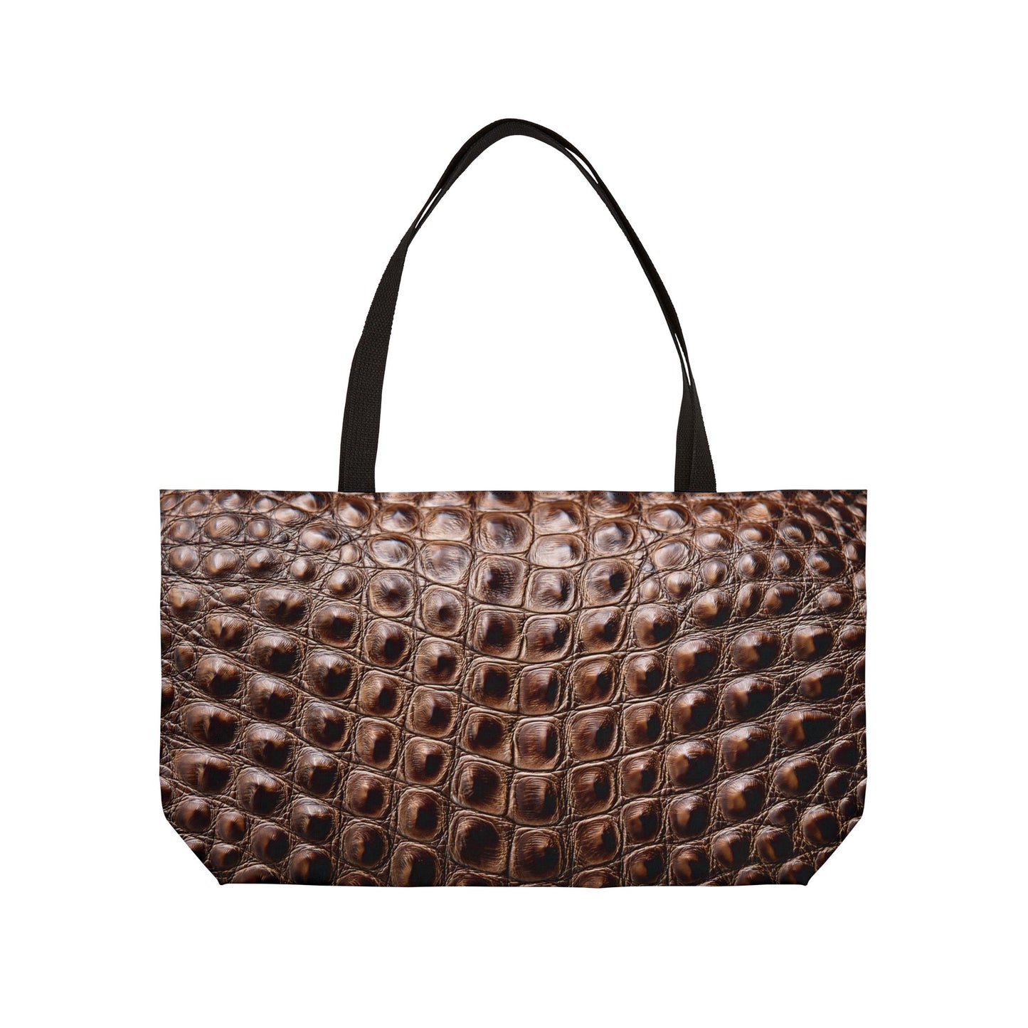 Leather Print Big Bag High-Quality 100% Spun Poly 24x13 Canvas Art Bag L-20