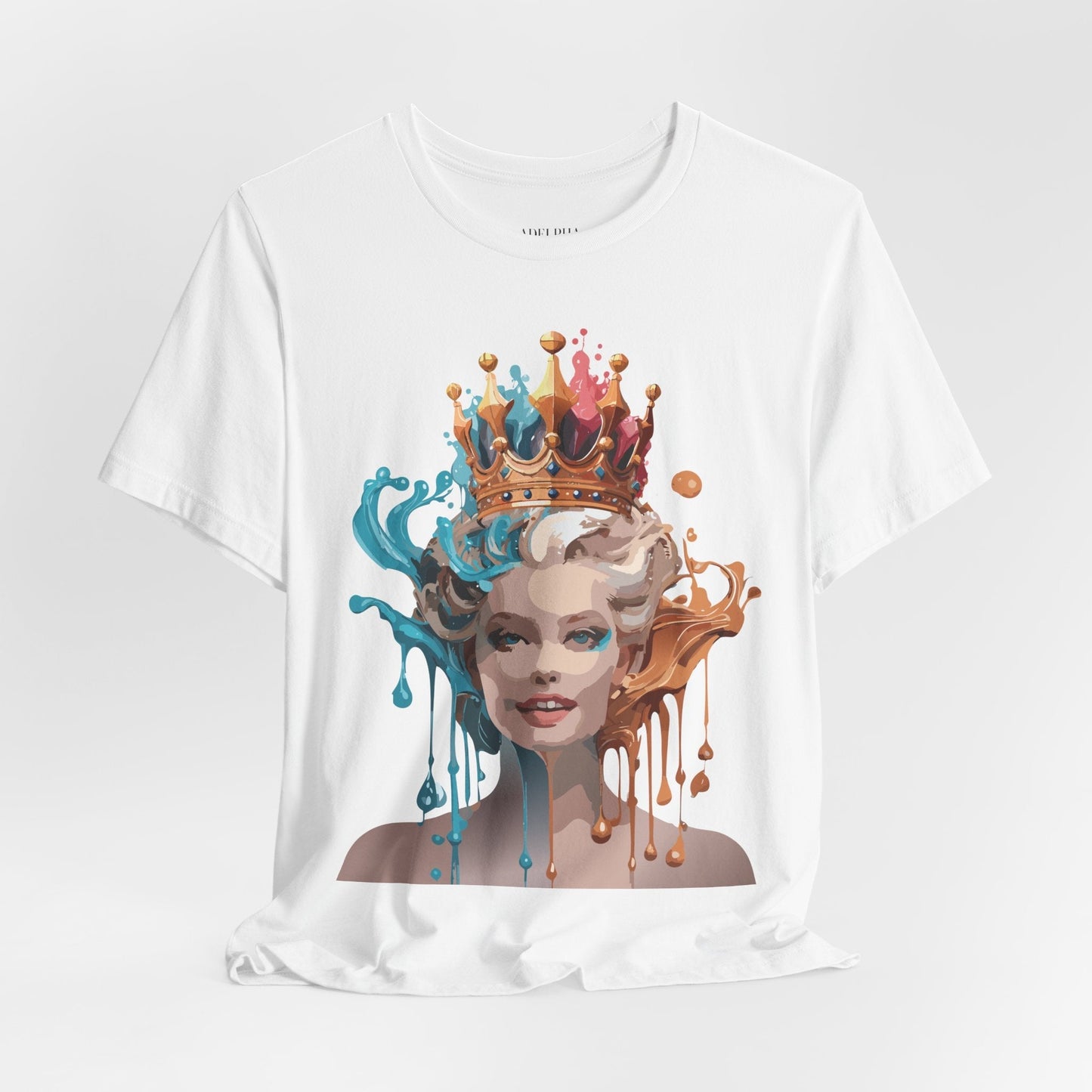 Queen Woman Portrait Graphic Unisex 100 Cotton Vintage Artwork Tee 28