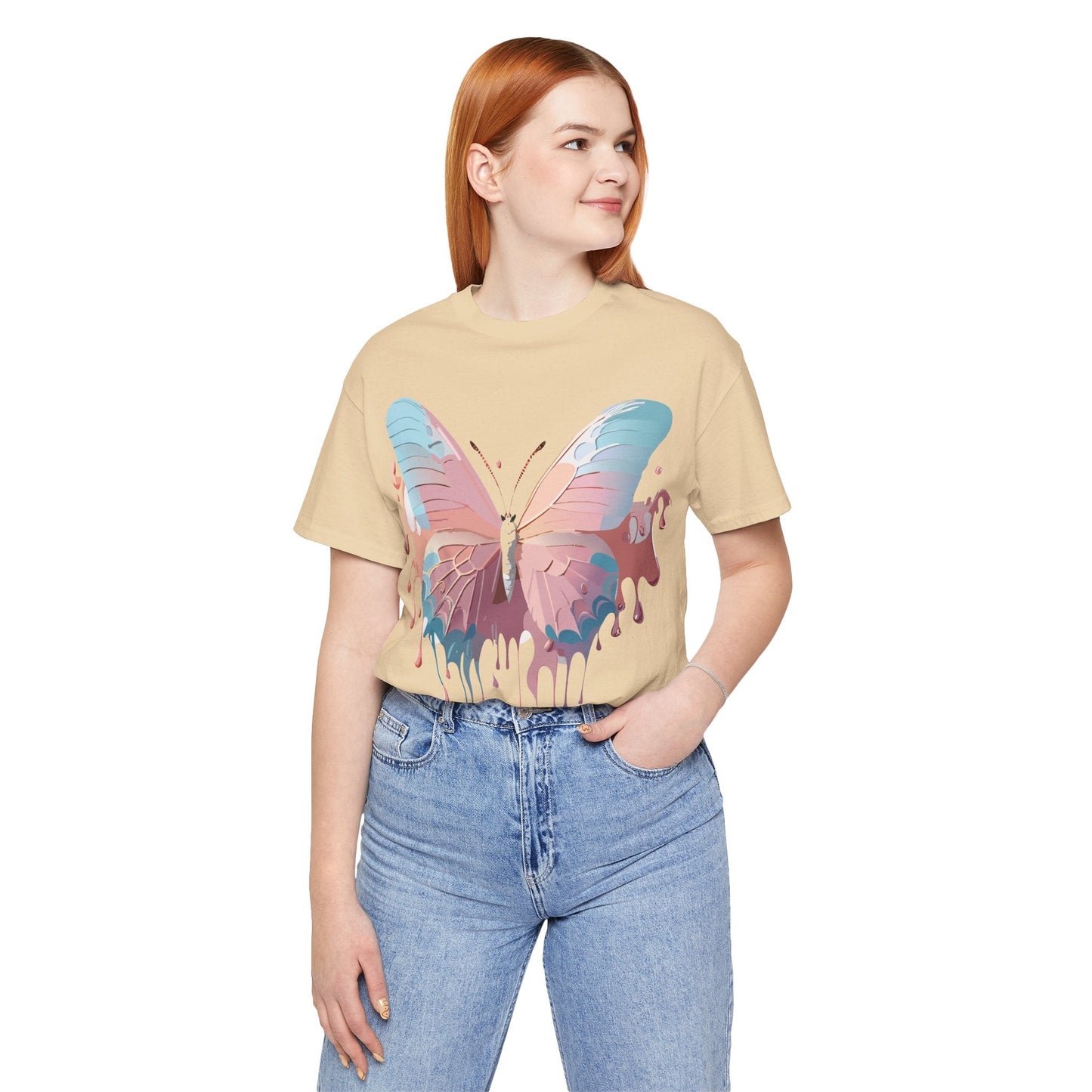 Butterfly Graphic Tee Adelpha Unisex Vintage Inspired Art Shirt