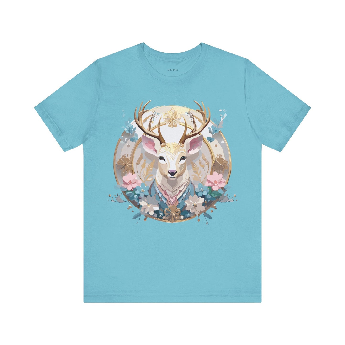 Adelpha Medallion Graphic Tee Unisex Jersey Short Sleeve Vintage Inspired Artwork Premium Quality