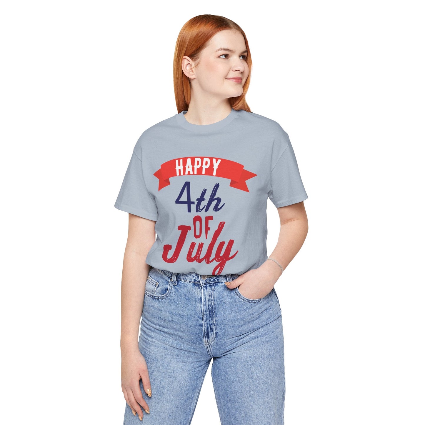 Independence Day Graphic Unisex Cotton T-Shirt 012