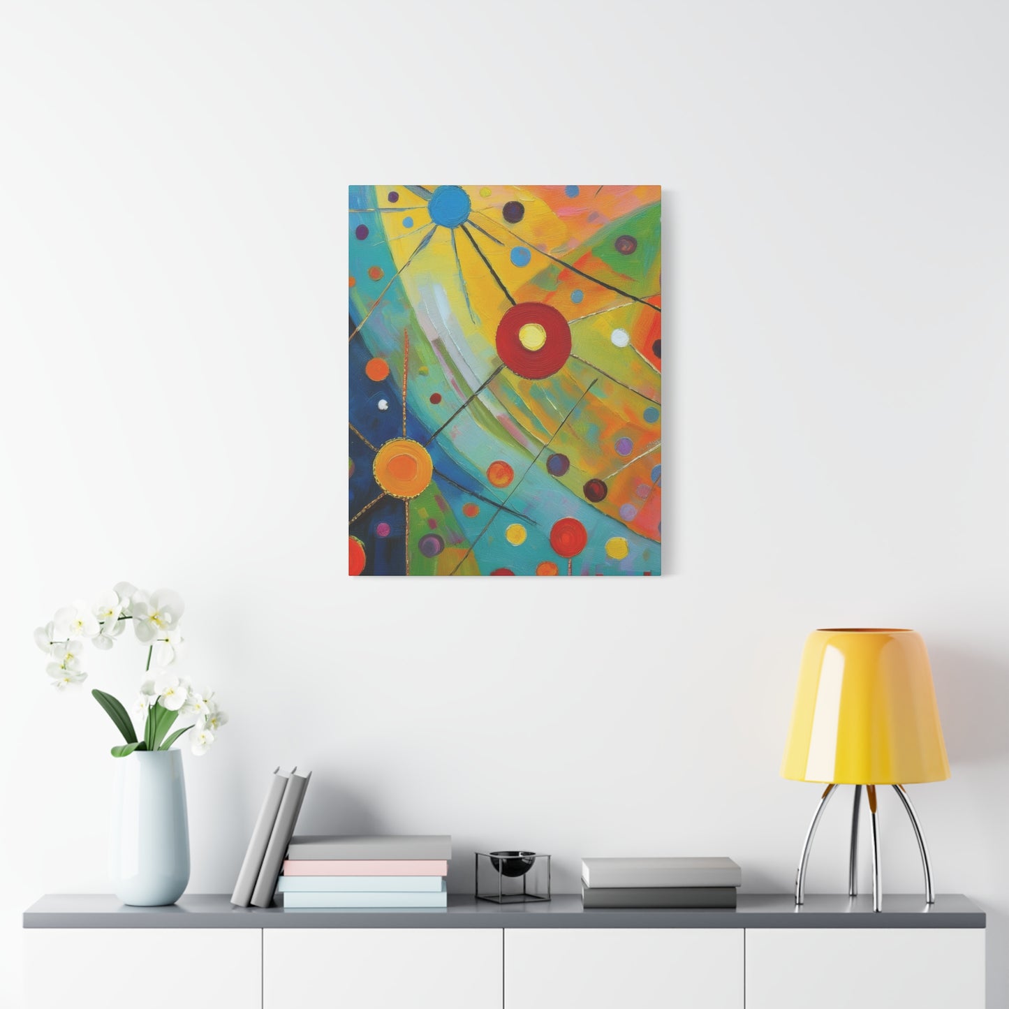 Abstract Oil Painting Print Canvas 20x24,20x30,24x30 24x32,24x36,30x40 32x48,36x48,40x60 Pine-Wood Inner Frame ABS-144