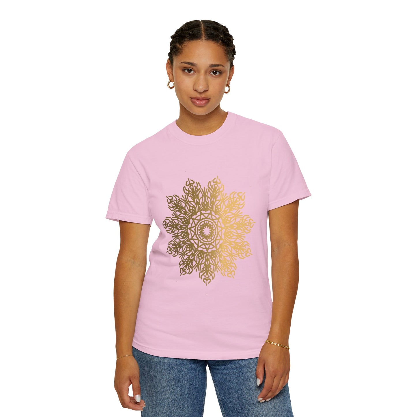 Unisex T-shirt with abstract print