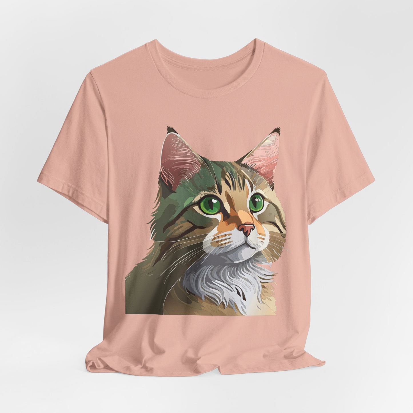 Unisex Animal Shirt Tee With Animals Art Design Wild Animals Print Tee Shirt Comfort Fit
