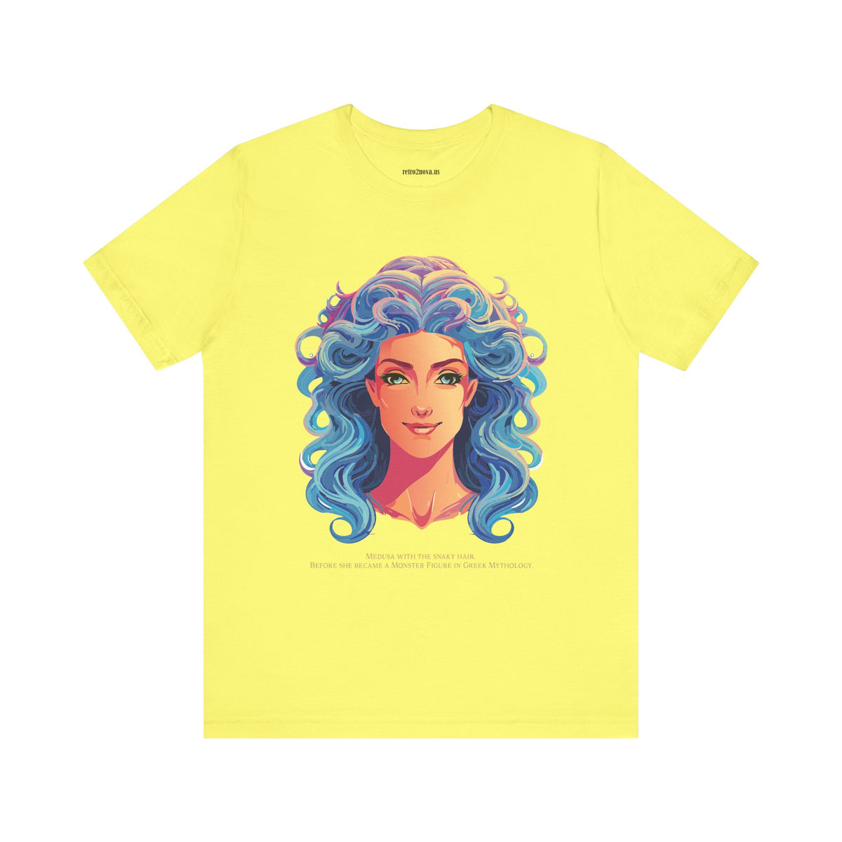 Goddess Graphic Unisex Cotton Bella+Canvas Tee with Medusa