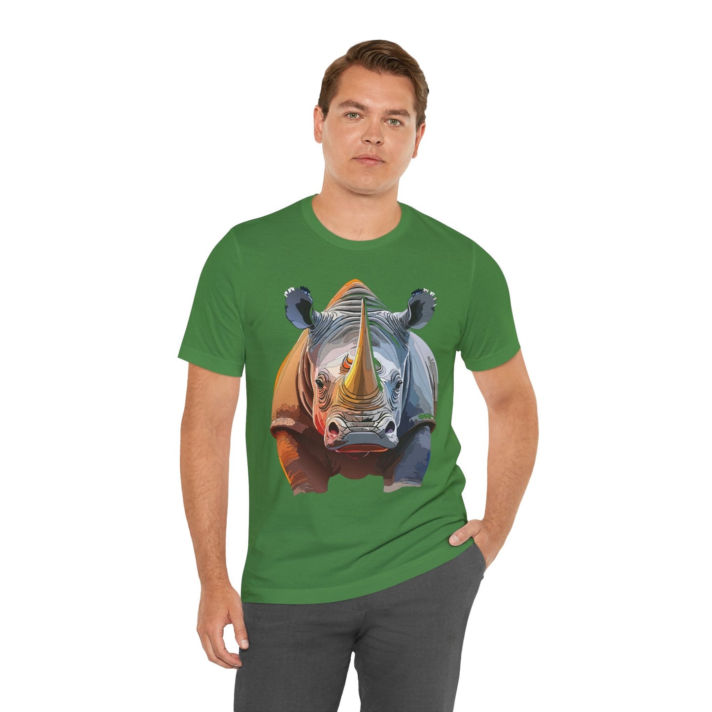Unisex Animal Graphic Tee Shirt With Art Design Wild Animals Shirt Gildan Softstyle Cotton
