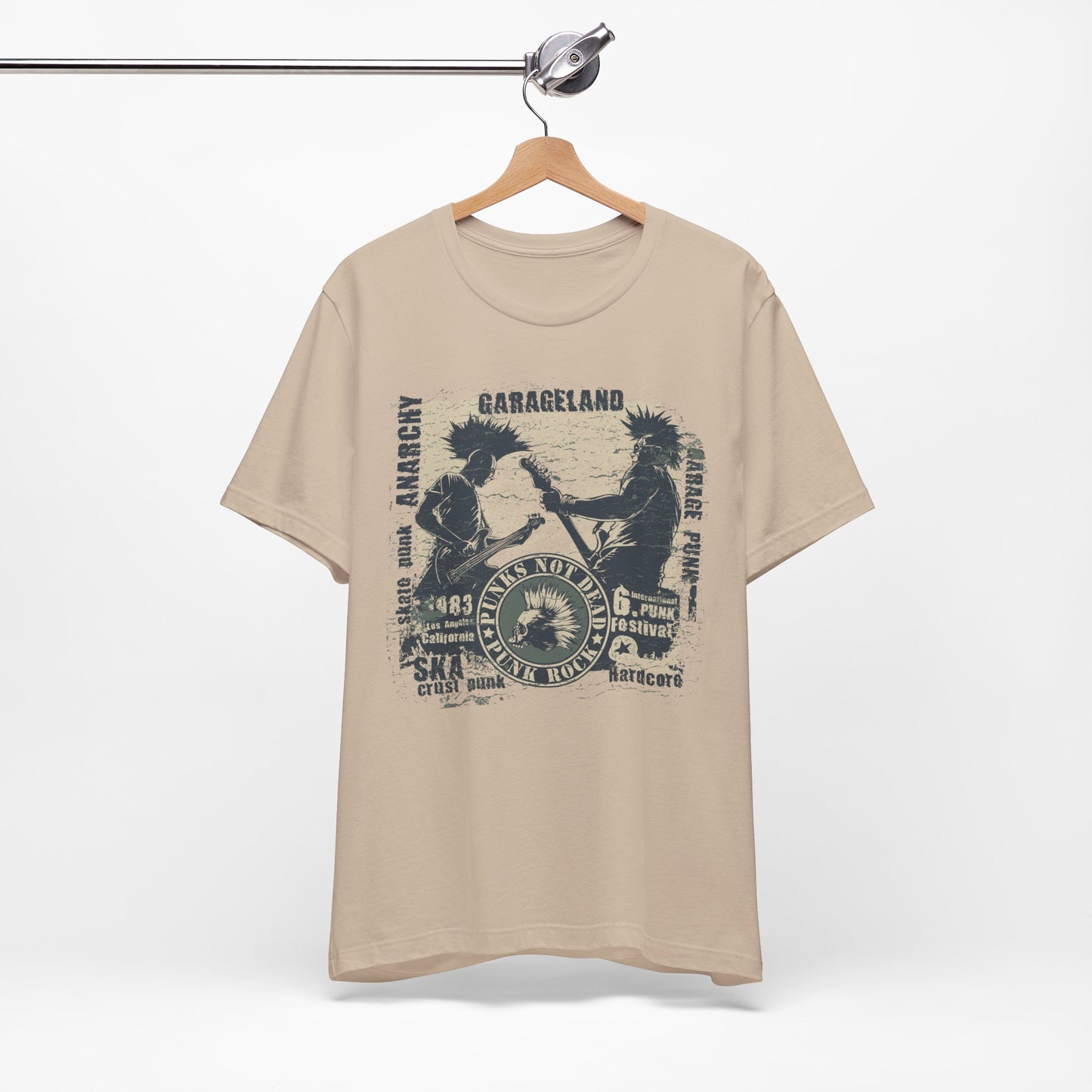 Punk Rock Graphic Tee, Retro Graphic T-Shirt, Artistic Vintage T-Shirt, Vintage Shirt, Retro Tee, Art Design Music Tees