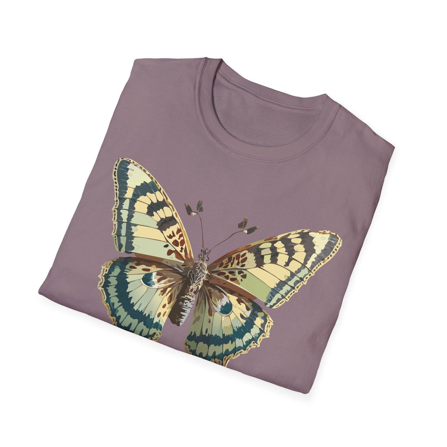 Butterfly Shirt Unisex T Shirt Monarch Butterfly Print Softstyle Gildan 64000 Tee