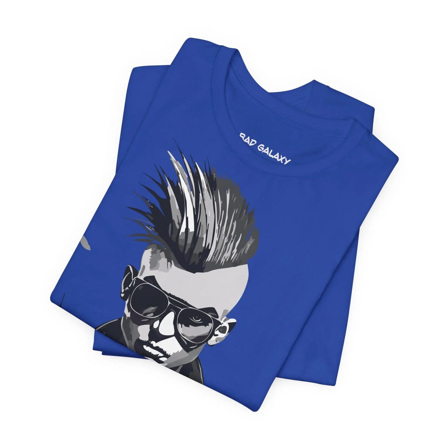 Punk Rock Tee Shirt From Bad Galaxy Made To Order 100 Percent Cotton USA Eco Friendly Inks