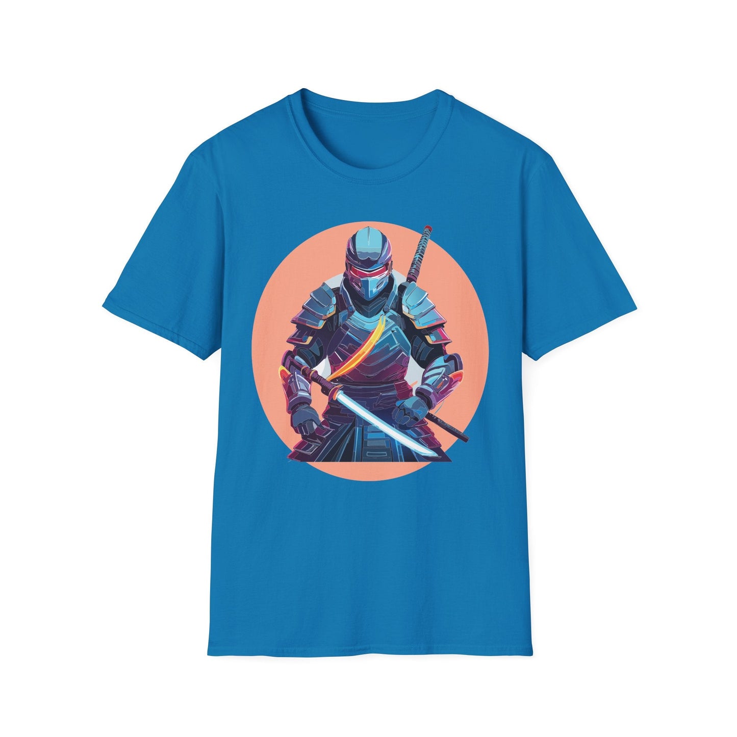 Samurai Shirt Unisex T Shirt 100 Percent Ring Spun Cotton Softstyle Tee Gildan 64000
