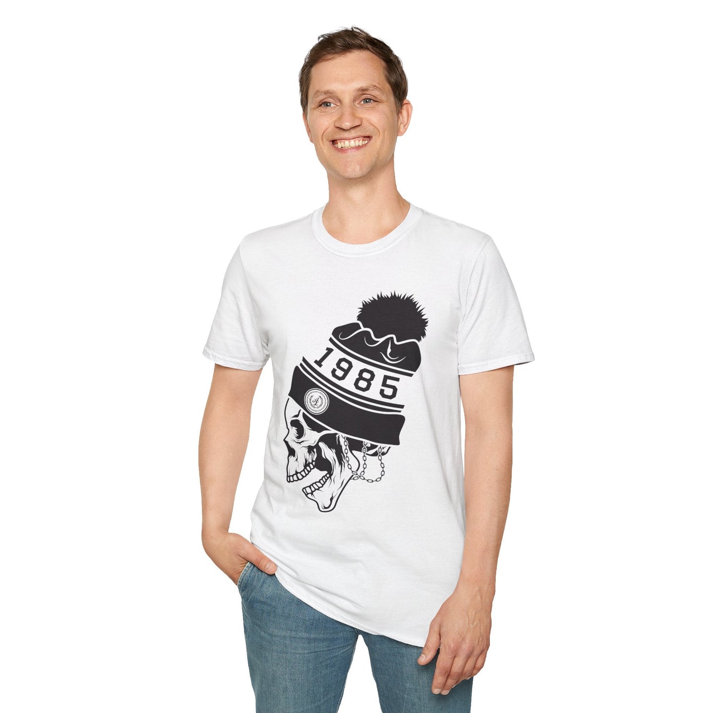 Cartoon Animation T Shirt Unisex Gildan Softstyle 64000 Tee With Art Design Funny Graphic