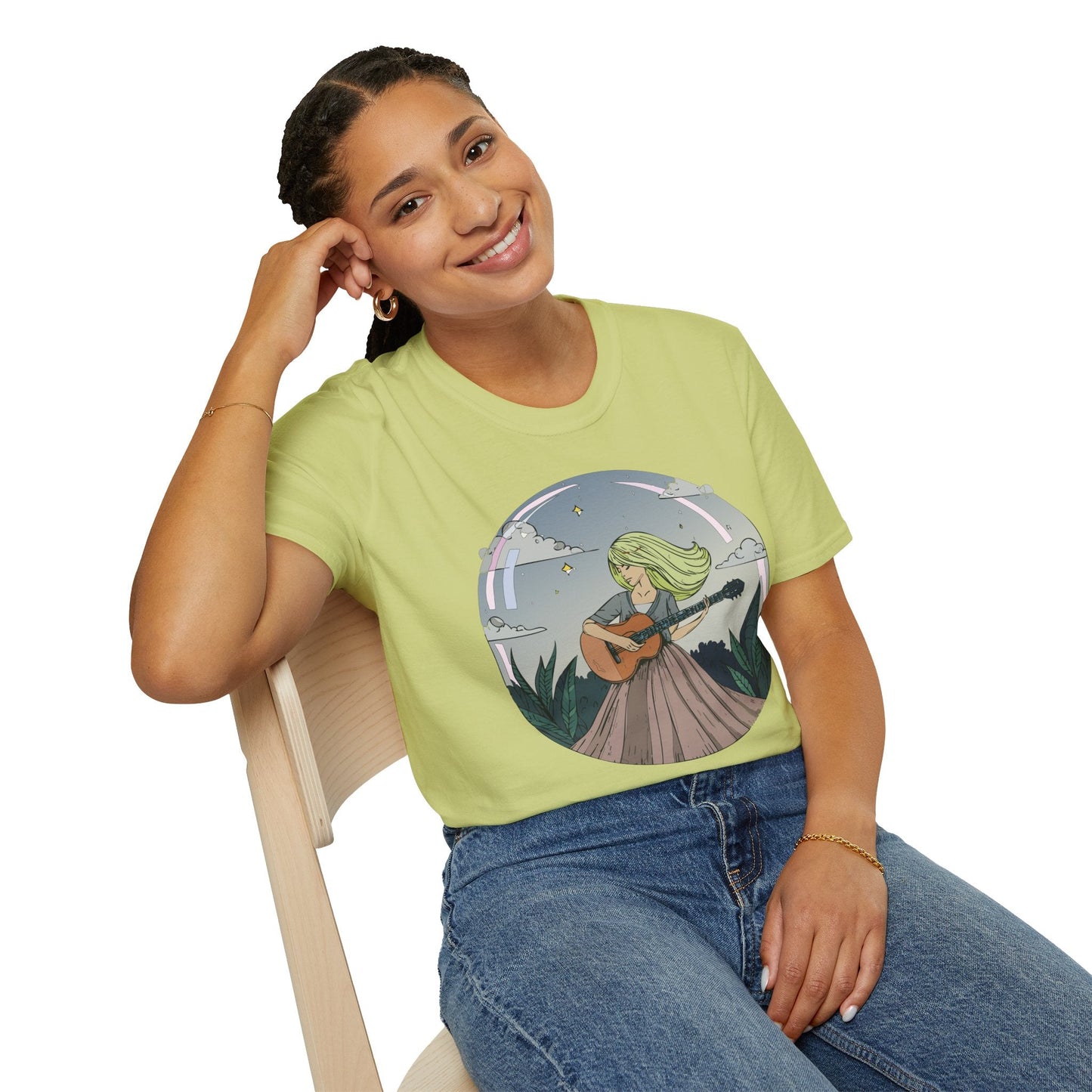 Womens Graphic T Shirt Art Design Softstyle 64000 Gildan Unisex Cotton Tee Premium Comfort
