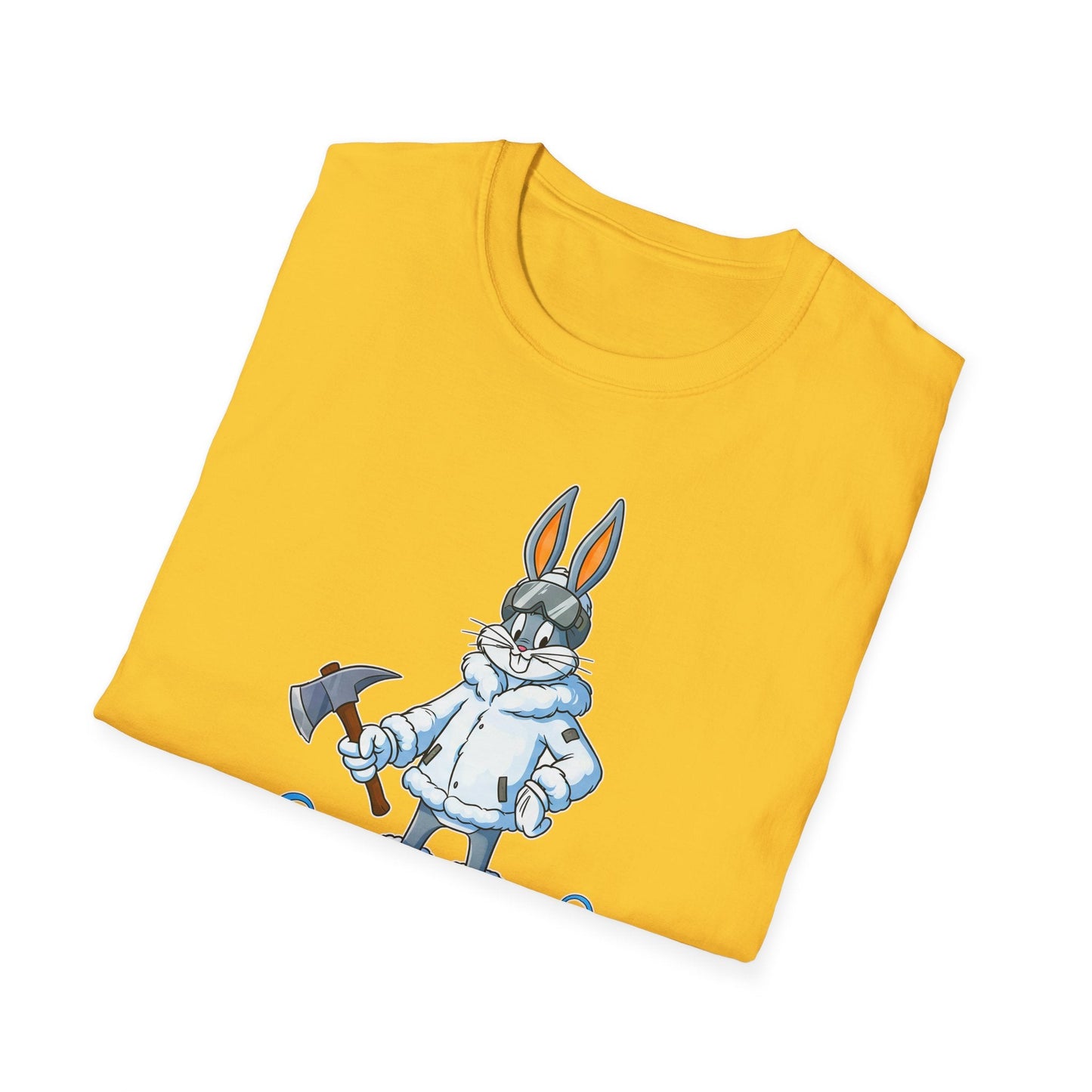 Bugs Bunny T Shirt Unisex Cartoon Animation Graphic Tee Softstyle Short Sleeve By Gildan 64000