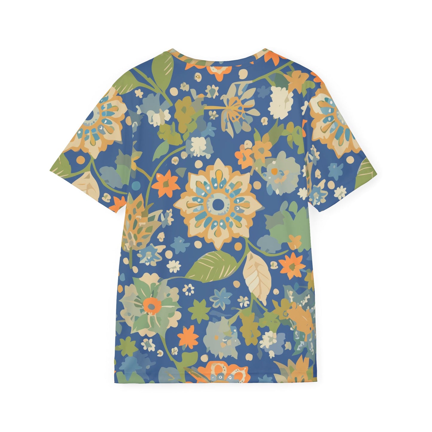 Unisex Floral Print Shirt, Shirt with Floral Print