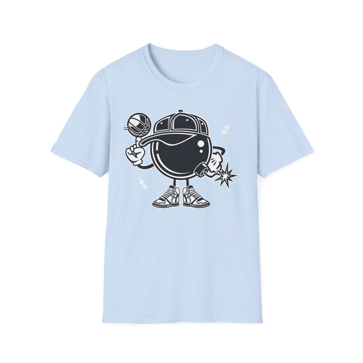 Cartoon Animation T Shirt Unisex Funny Tee Gildan Softstyle 100 Percent Cotton Comfort