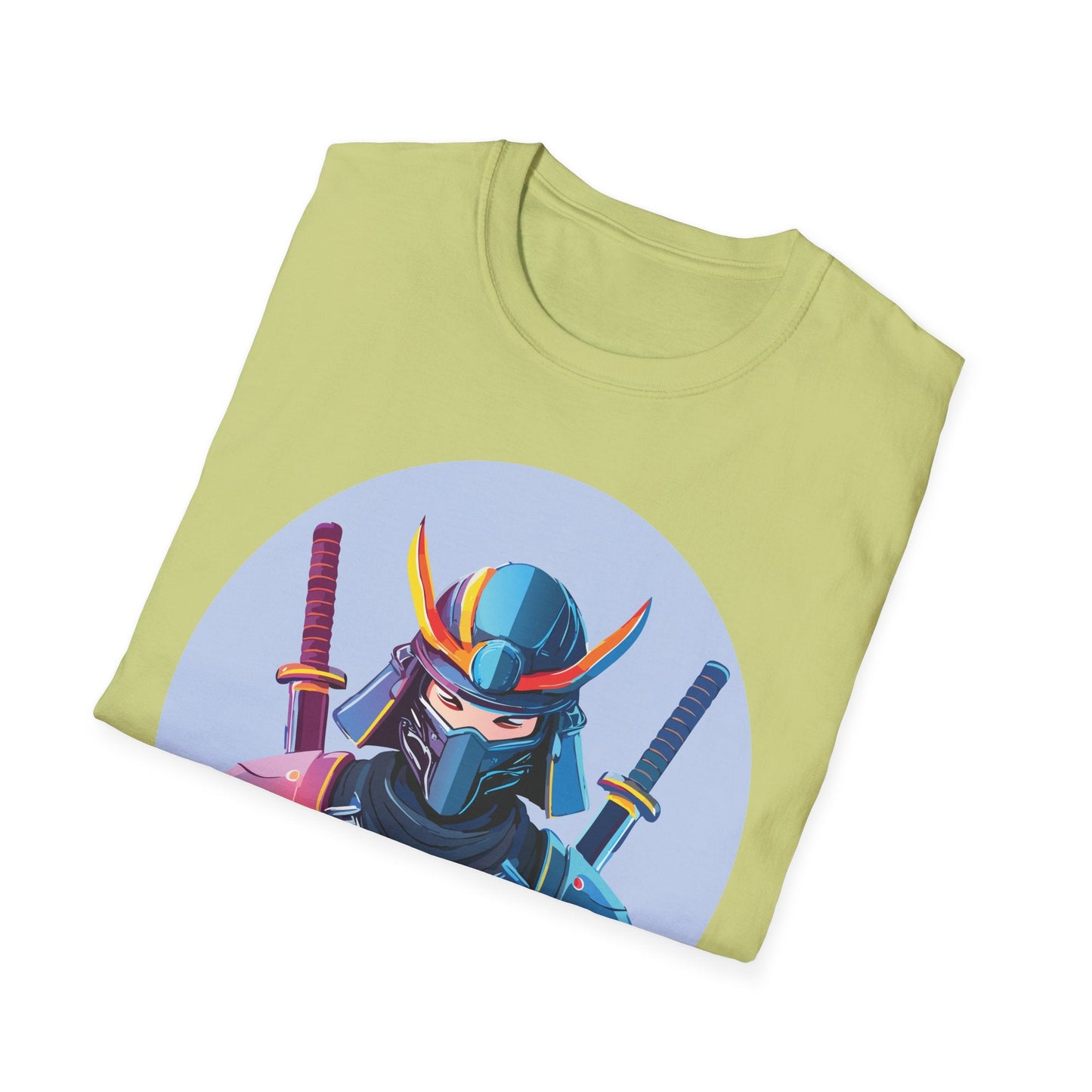 Samurai T Shirt Unisex Softstyle Gildan 64000 Breathable Cotton Tee For Everyday Wear