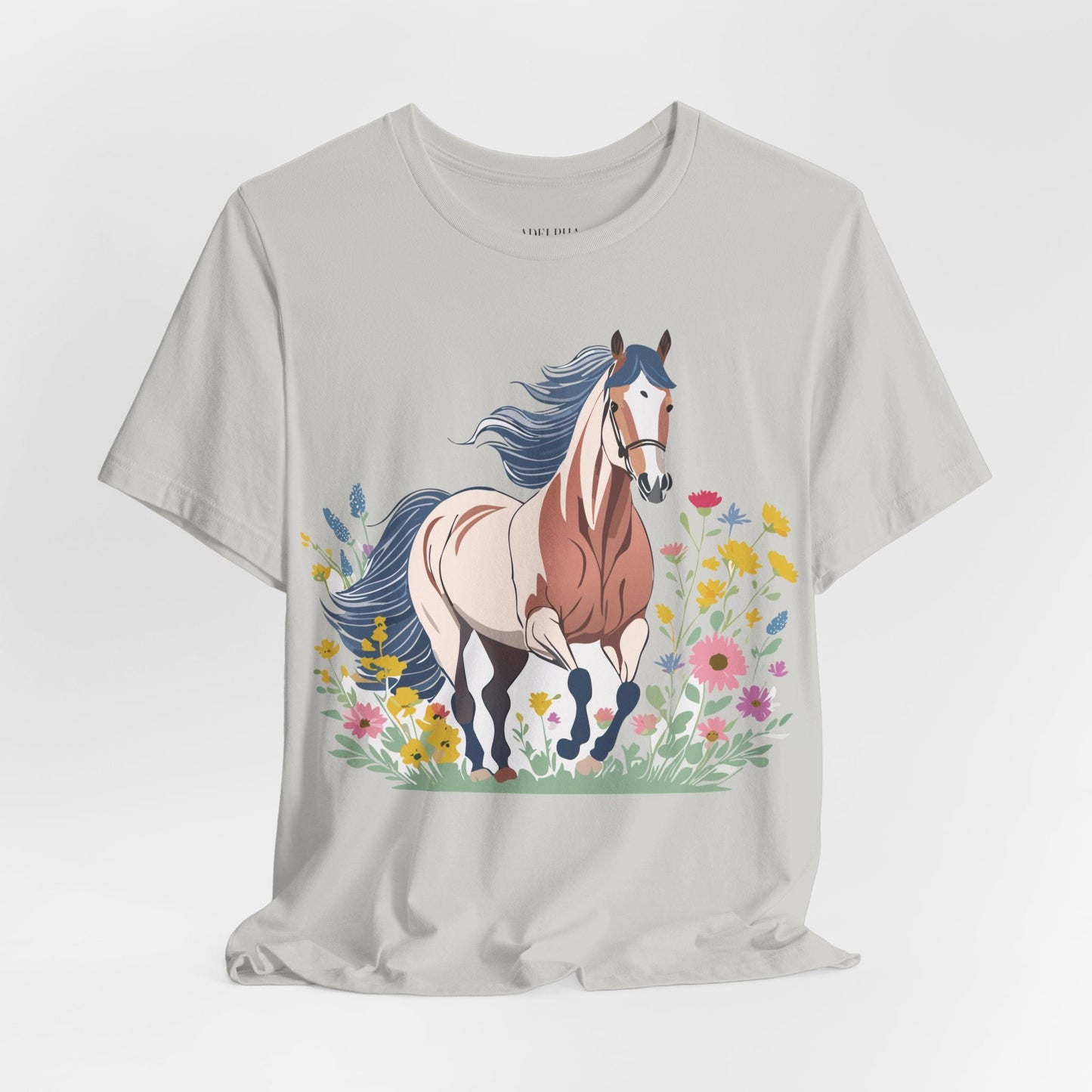 Horse Graphic Unisex 100 Cotton Vintage Animal Art T-Shirt 11