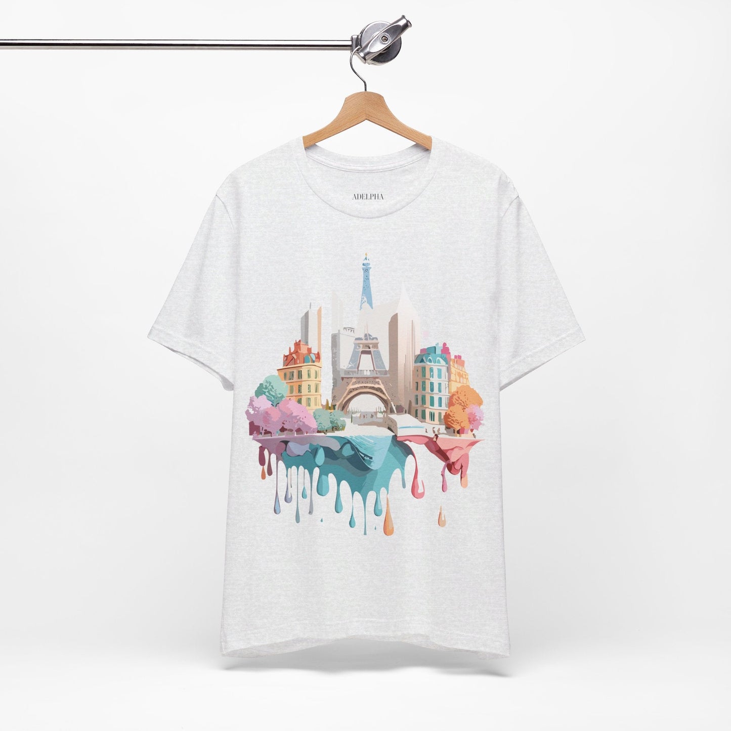 Adelpha Paris Graphic Tee Unisex Jersey Short Sleeve Vintage Inspired Artwork Collection