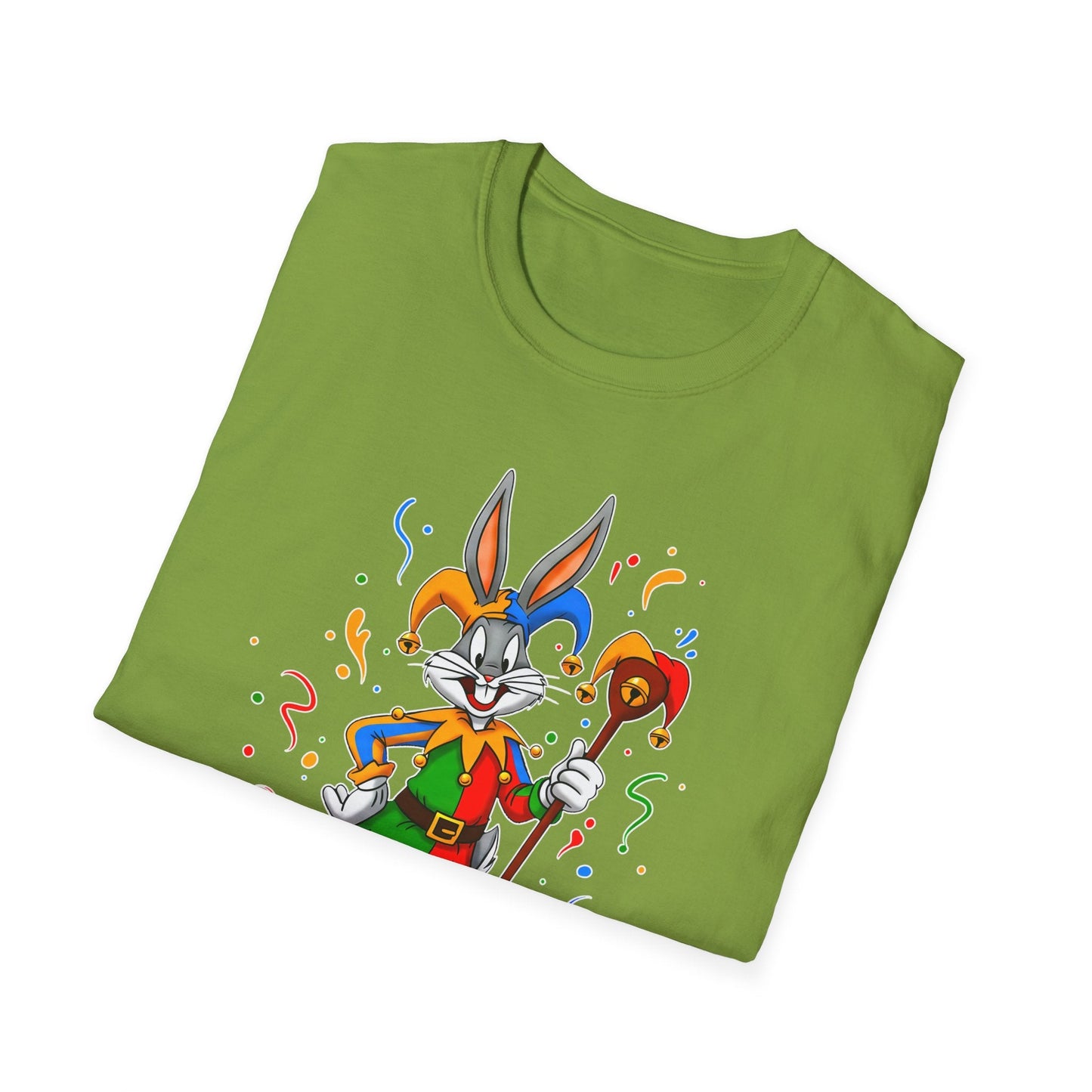 Bugs Bunny Shirt Unisex Short Sleeve T Shirt Cartoon On T Shirt Animation Tee Gildan Softstyle 64000