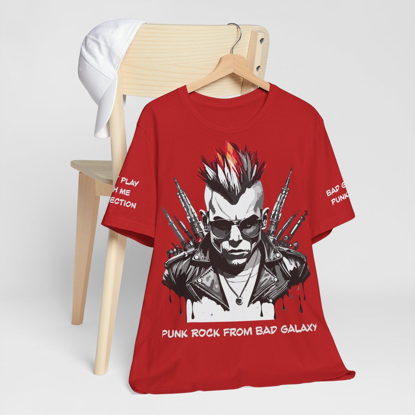 Punk Rock Tee Shirt Made In USA 100 Cotton Eco Friendly Inks Durable Stitching Quality