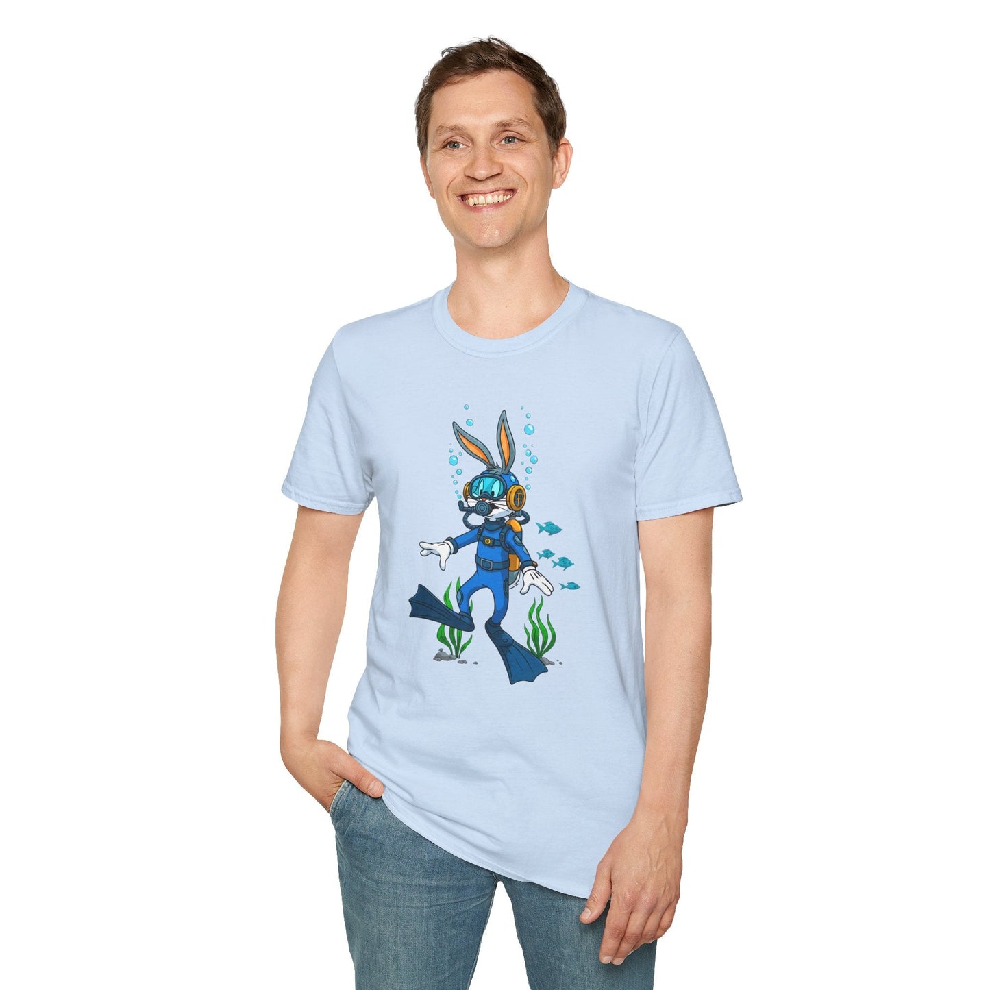 Bugs Bunny Shirt Unisex T Shirt Cartoon Tee Animation Design Softstyle Graphic Cotton