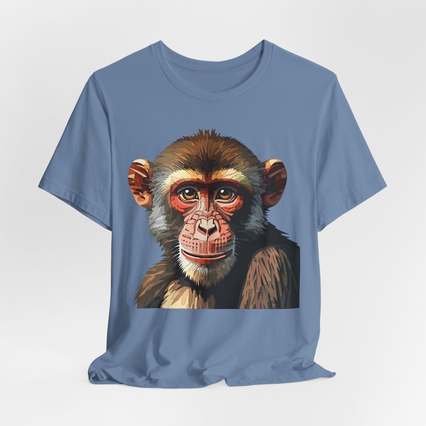 Unisex Animal Tee Shirt With Art Design Wildlife Graphic Gildan Softstyle 64000 Shirt