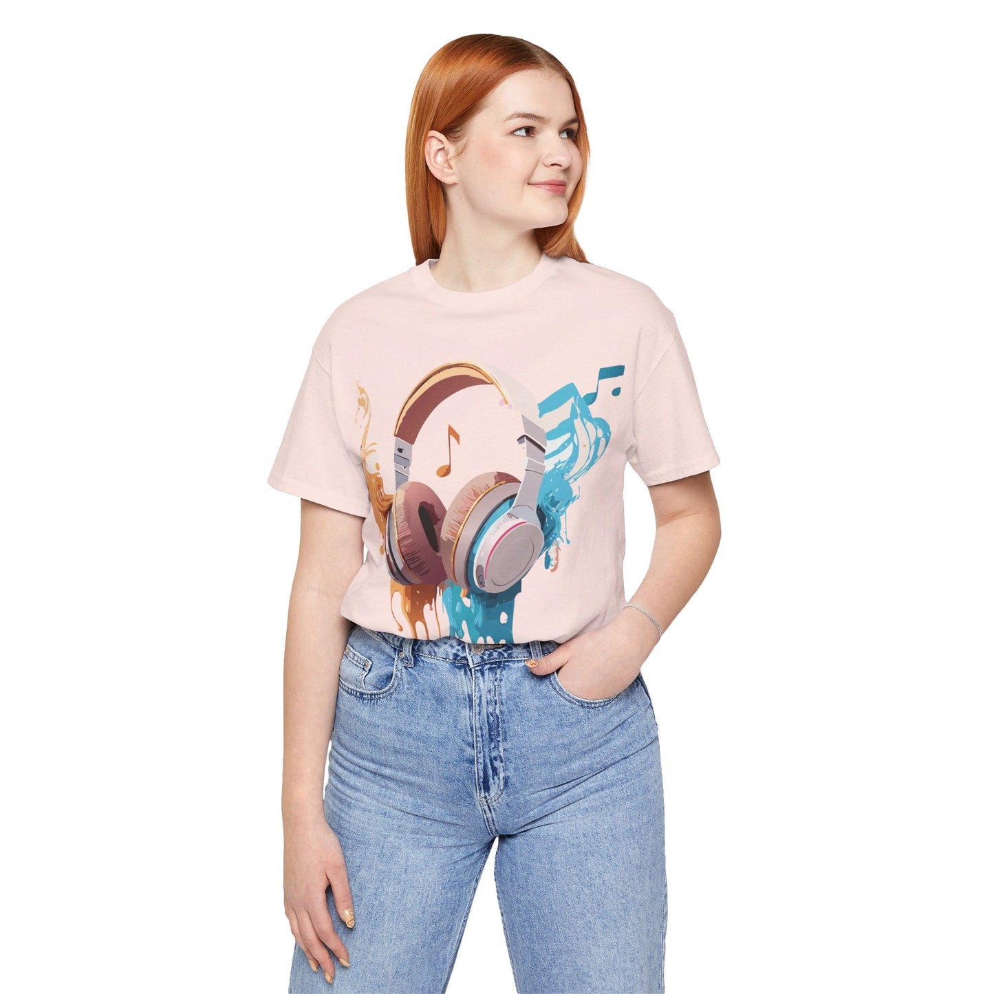 Unisex Graphic T Shirt With Vintage Music Inspired Artwork From Adelpha Short Sleeve Tee