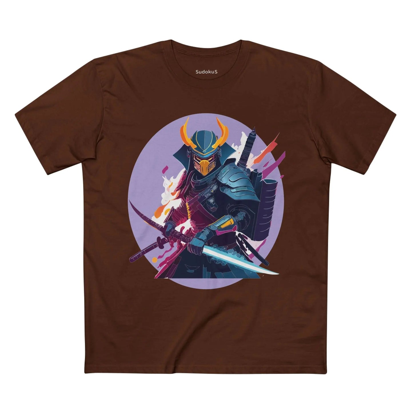 Samurai Graphic Unisex 100 Cotton Staple Tee 8