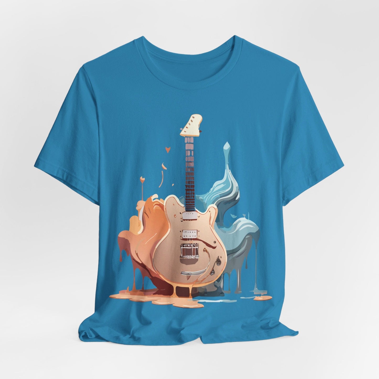 Adelpha Vintage Inspired Graphic Music T Shirt Unisex Short Sleeve Tee For Everyday Wear