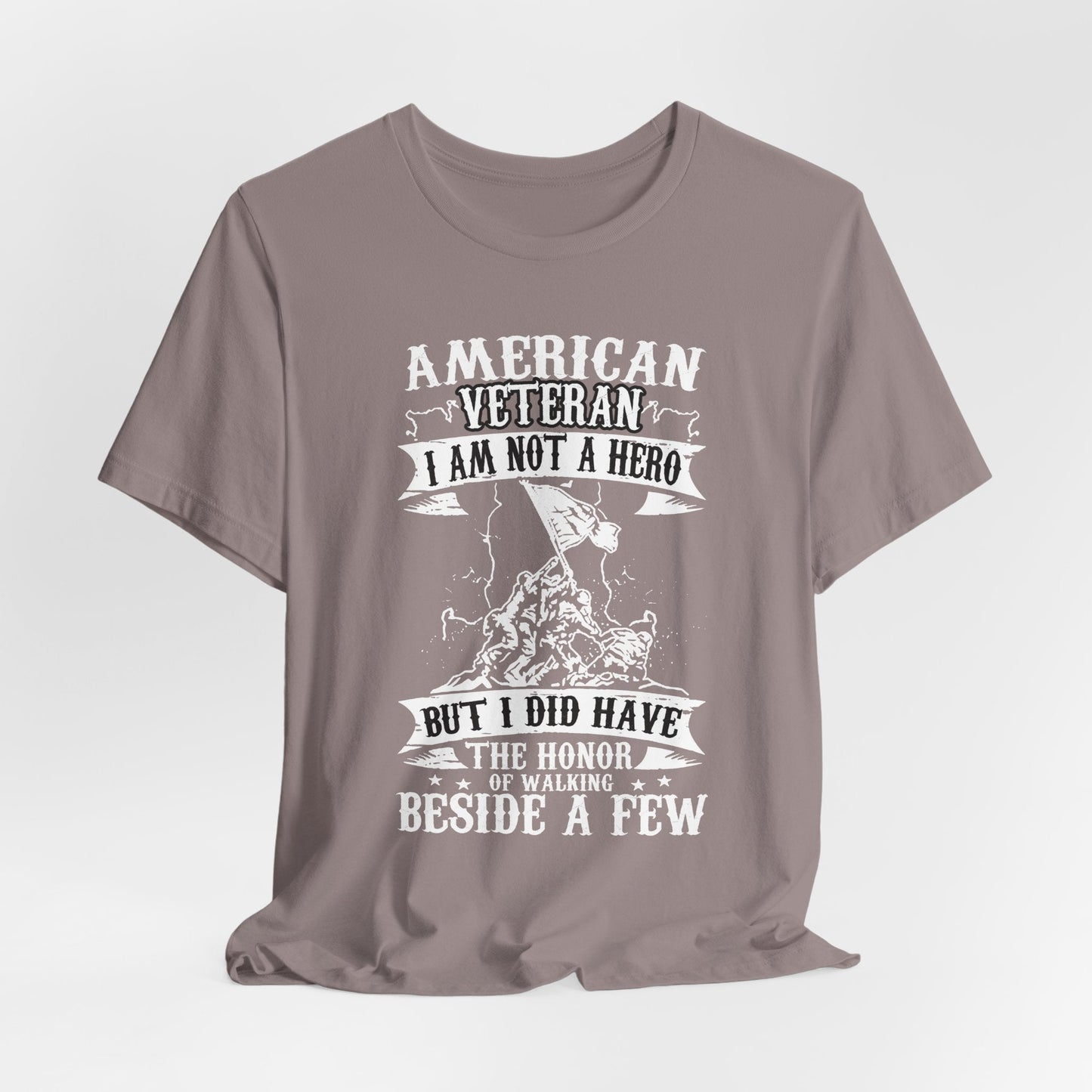 Army Veteran Patriotic Graphic Design Unisex Cotton T-Shirt v53