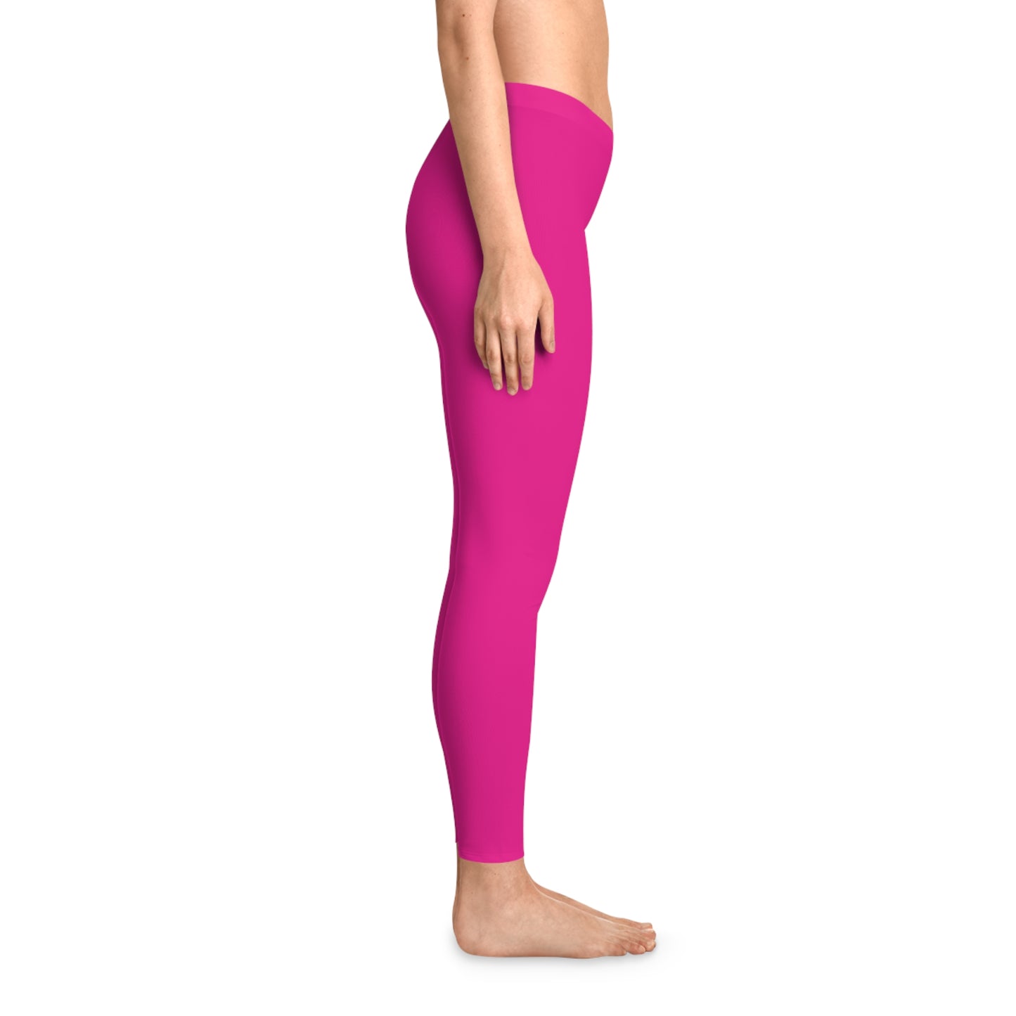 Pink Color Leggings, Pink Leggings 9