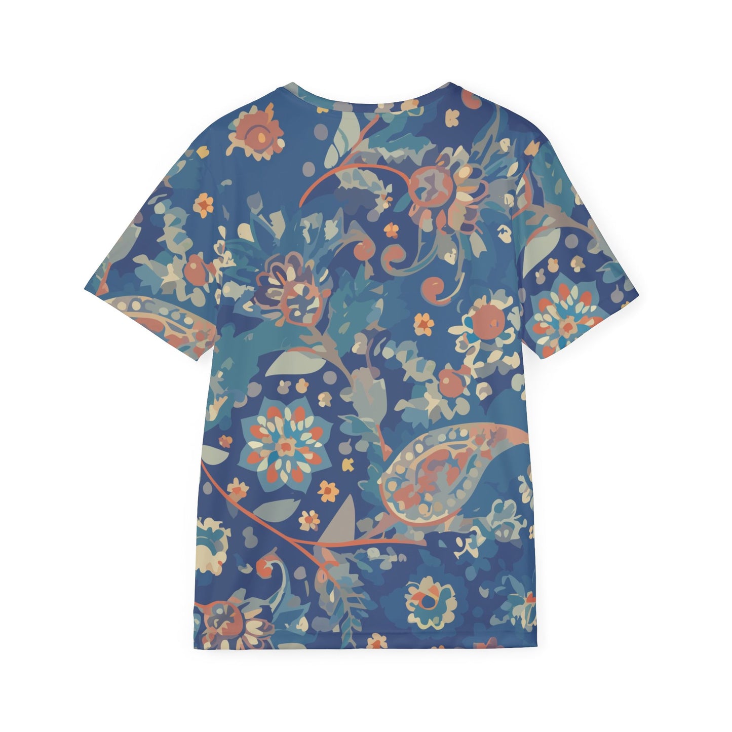 Unisex Floral Print Shirt, Shirt with Floral Print