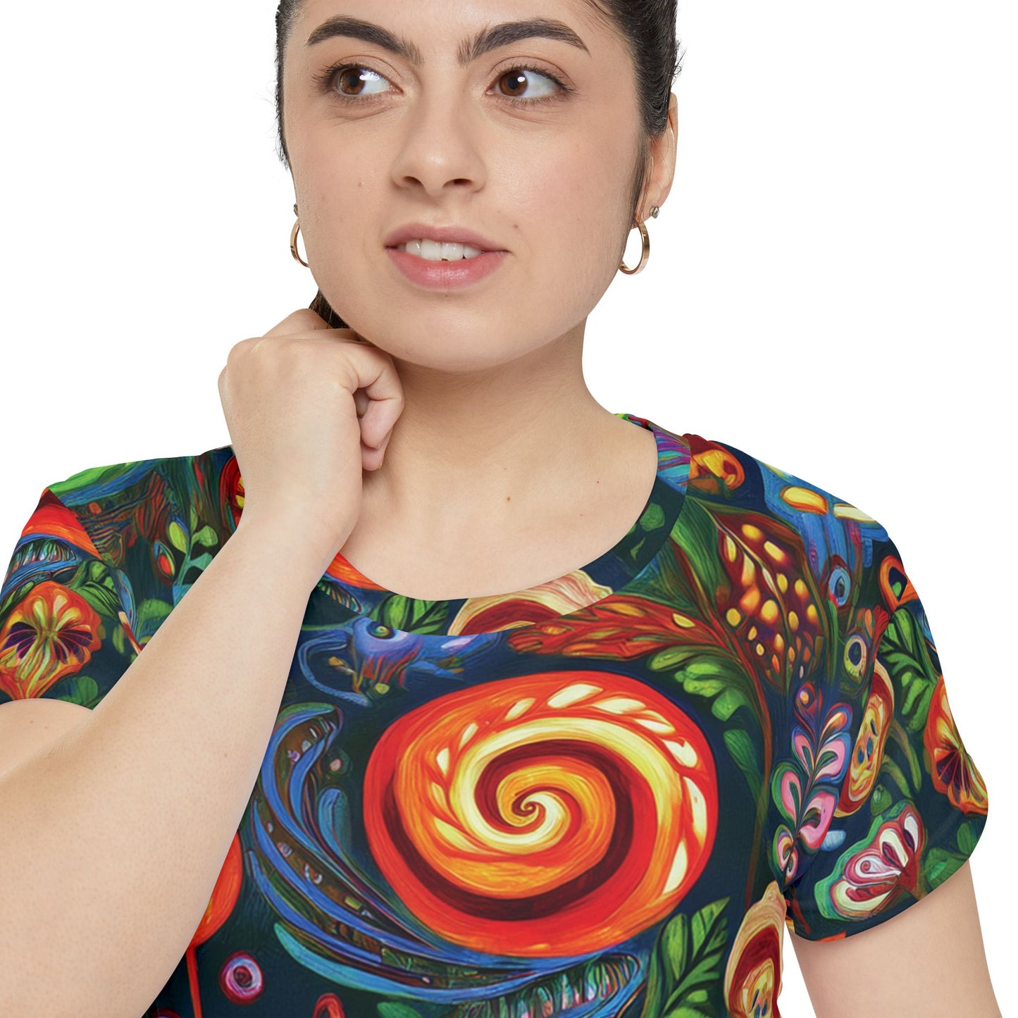 Abstract Print Shirt