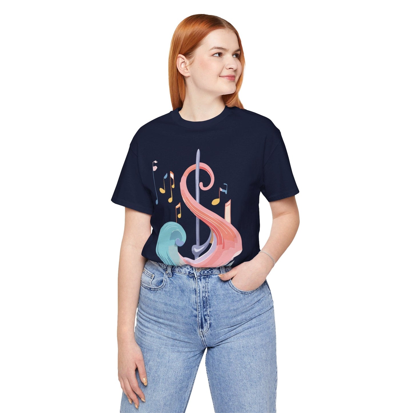 Music T Shirt Graphic Tee Unisex Short Sleeve Adelpha Vintage Inspired Artwork Art Design