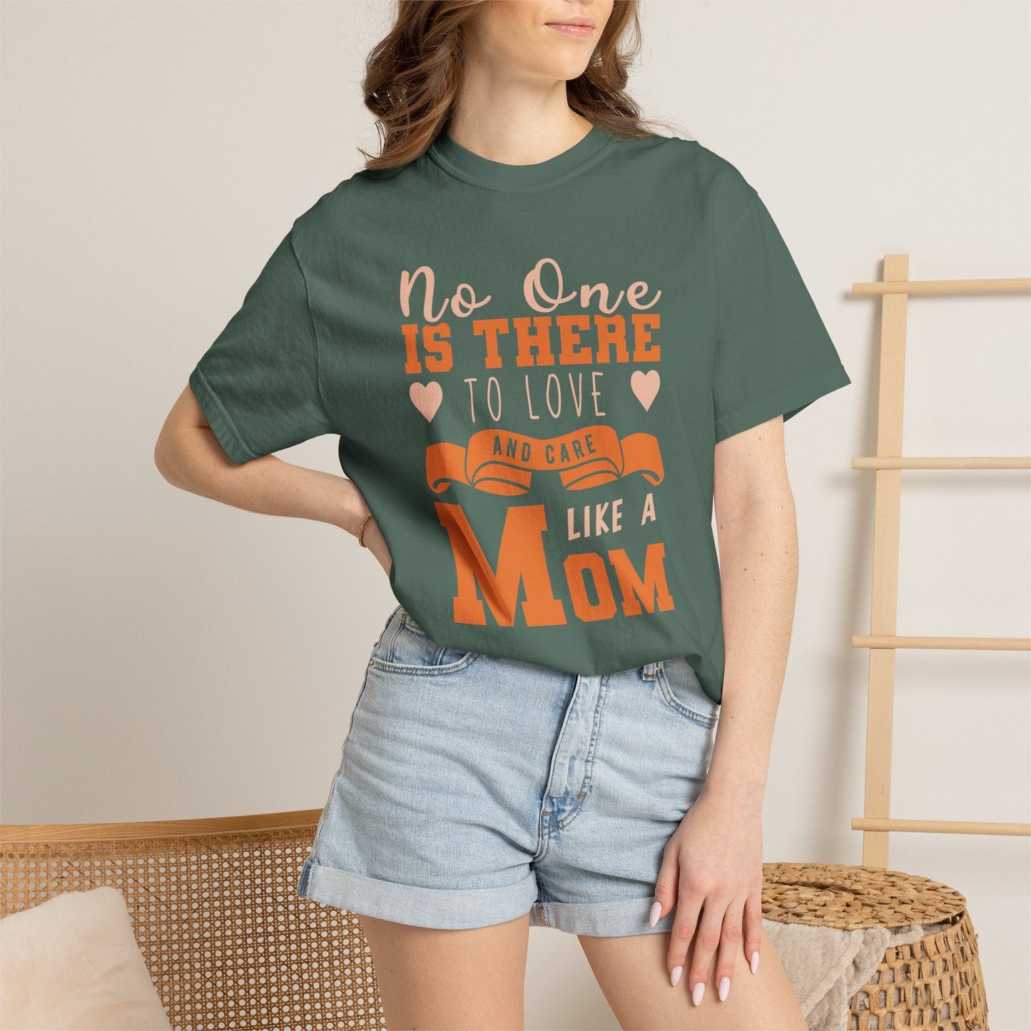 Mom T-shirt Mother Day Mama Tee Unisex Comfort Colors Garment-Dyed Cotton h47