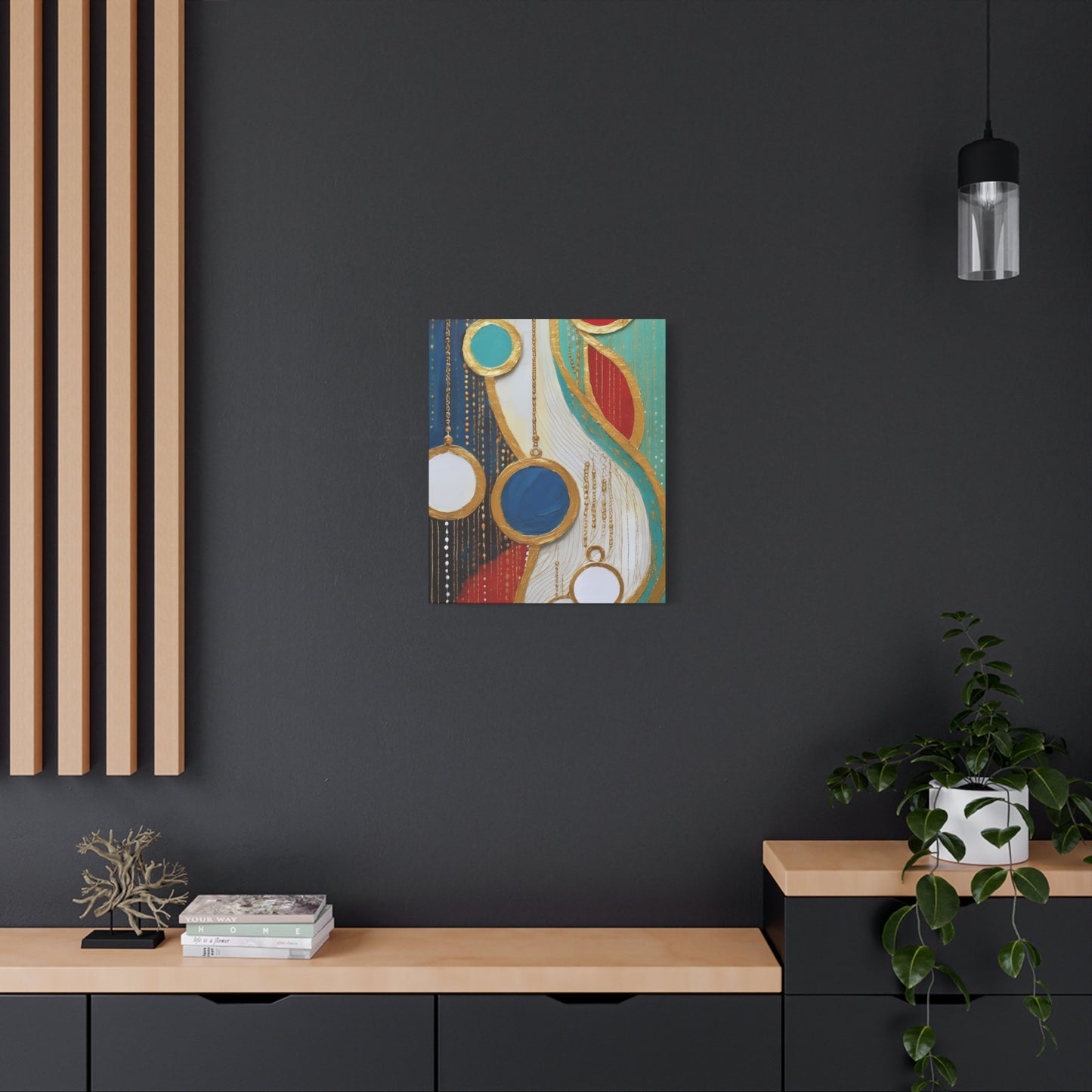 Abstract Oil Painting Print Canvas 20x24,20x30,24x30 24x32,24x36,30x40 32x48,36x48,40x60 Pine-Wood Inner Frame ABS-103