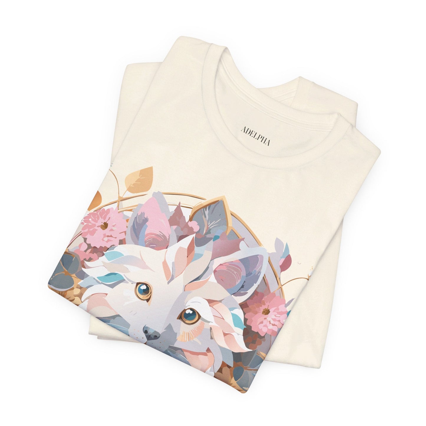 Medallion Graphic Unisex 100 Cotton Vintage Animal Medal Artwork Tee 90