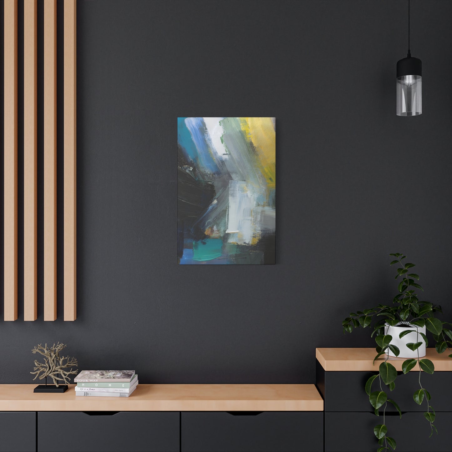 Abstract Oil Painting Print Canvas 20x24,20x30,24x30 24x32,24x36,30x40 32x48,36x48,40x60 Pine-Wood Inner Frame ABS-81