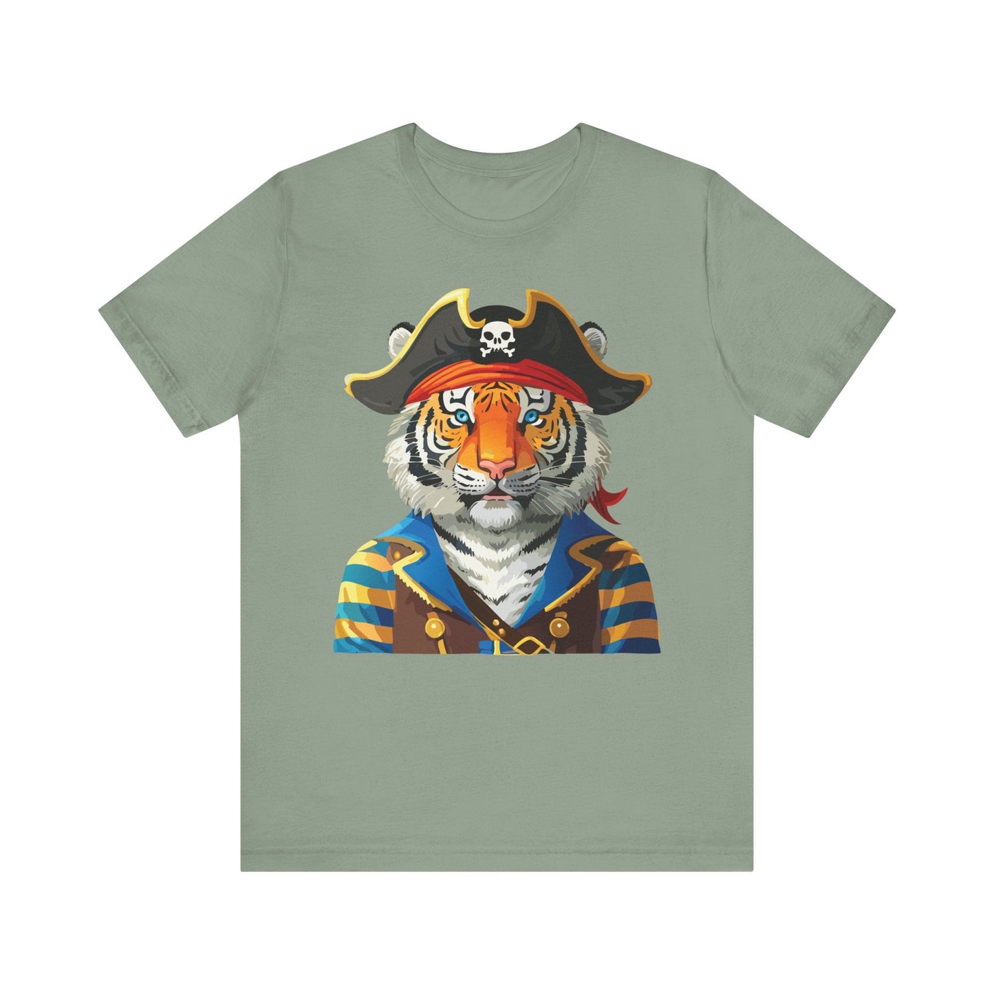 Unisex Animal Tee Shirt Art Design With Wild Animals Gildan Softstyle Cotton T Shirt
