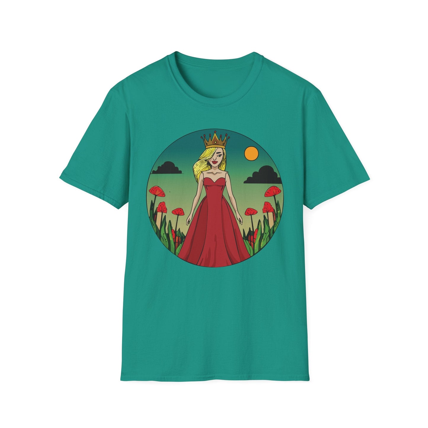 Womens Graphic T Shirt Art Design Tee Unisex Softstyle 64000 Ring Spun Cotton Daily Wear