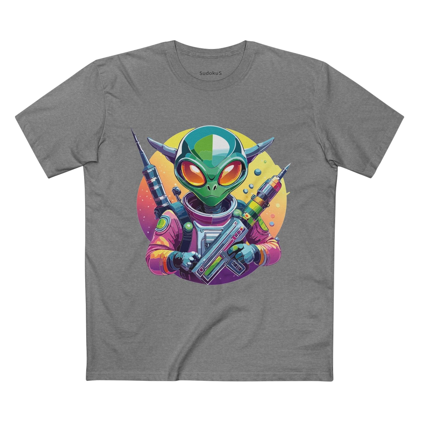 Aliens Graphic Unisex 100 Cotton Staple Tee 62