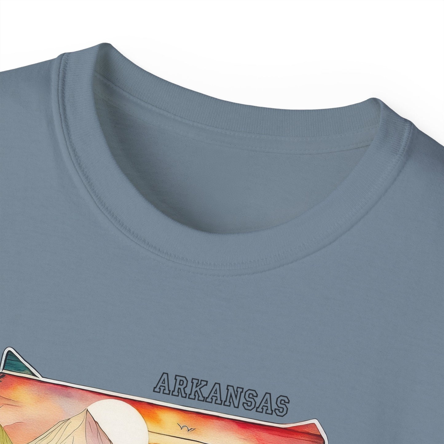 Arkansas Graphic Unisex Cotton T‑Shirt 2